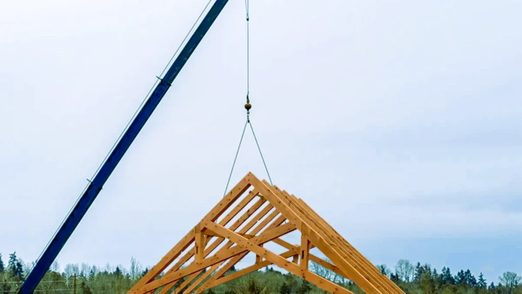 Easy to Install cissor Truss