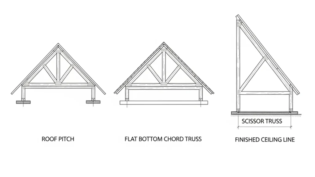 Choose Roof Pitch and Truss Type
