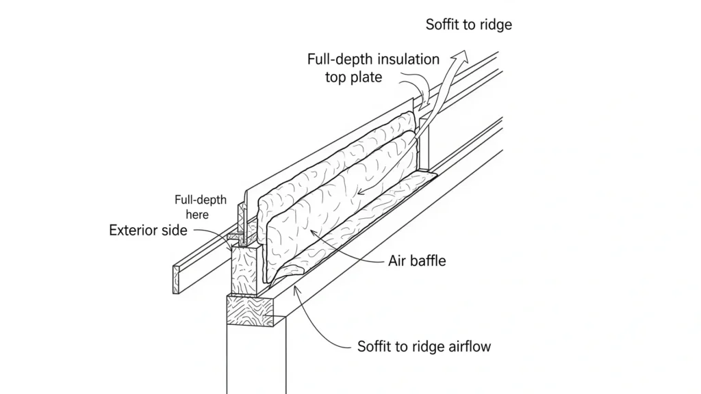 Raised Heel Energy Trusses For Stronger Insulation