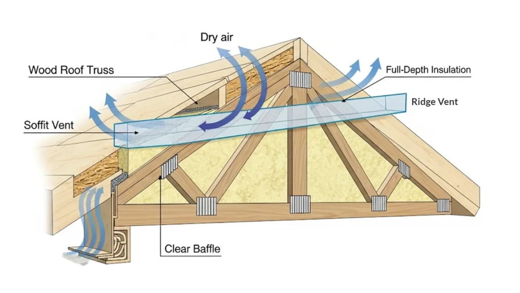 Roof Truss Water Damage- Common Roof Truss Problems and How to Fix Them