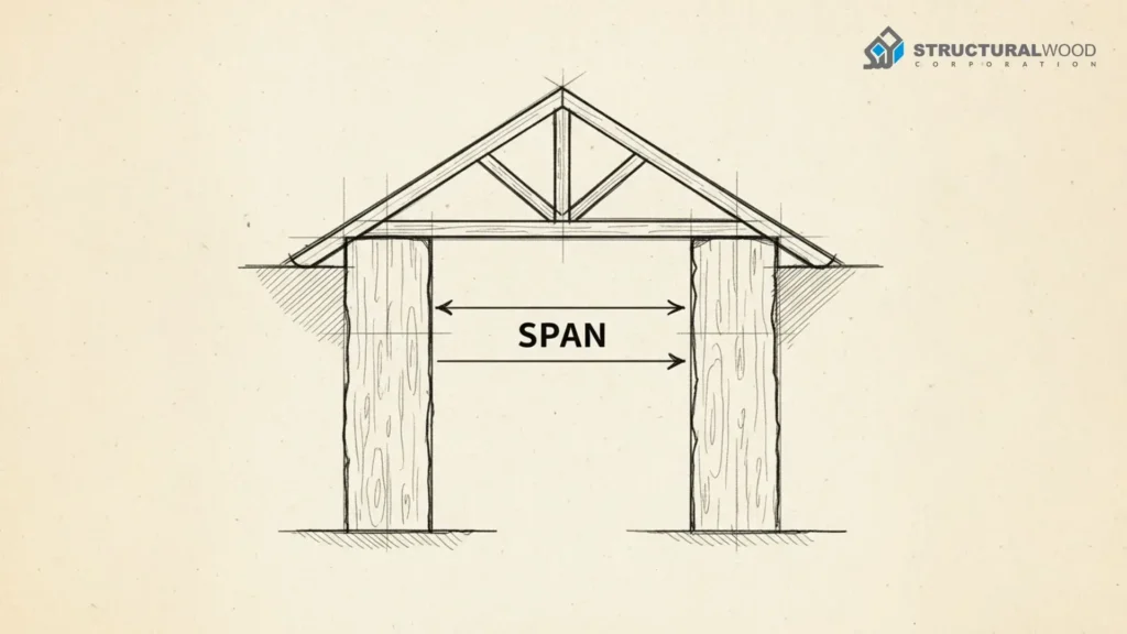 Measure the Span of the Roof Truss- How to Measure Roof Trusses