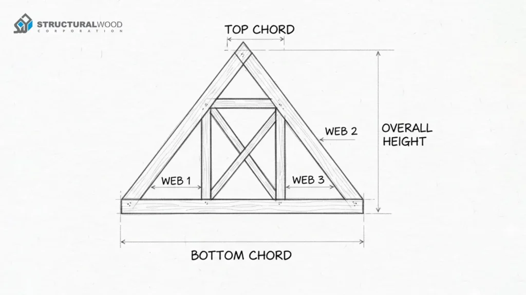 Plan Your Measurements- How to Build Wooden Trusses