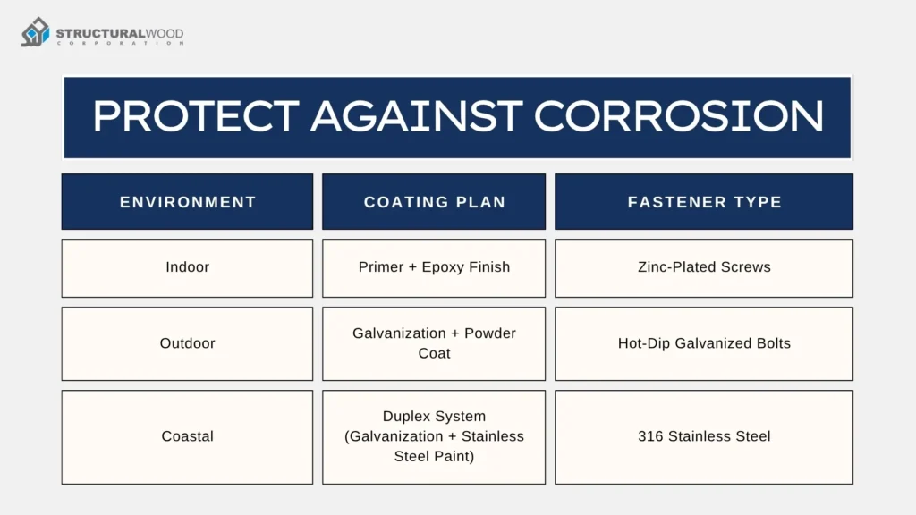 Protect Against Corrosion- Design a Steel Roof Truss